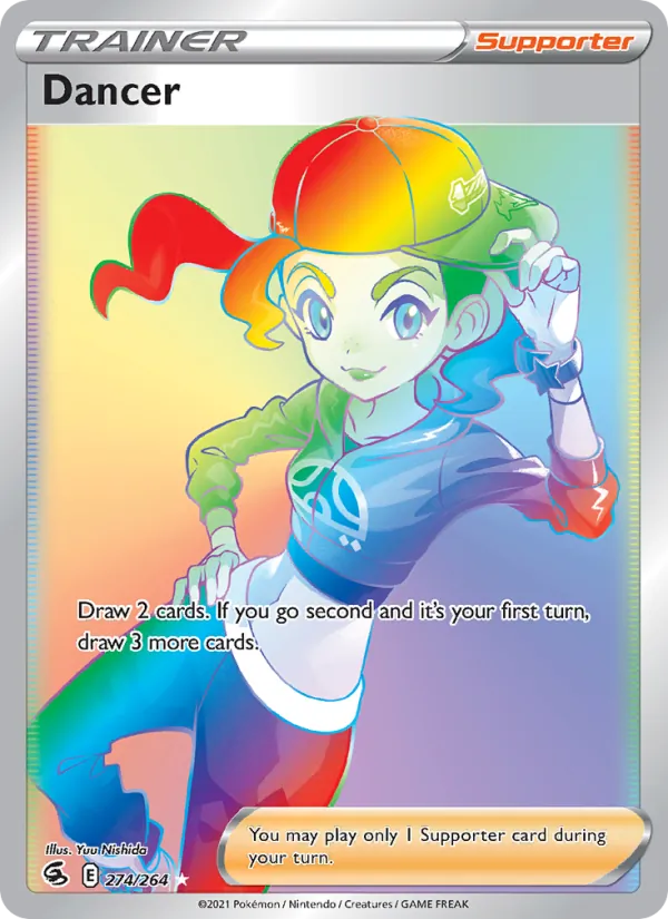 Kartu Dancer dari Fusion Strike, nomor 274/264