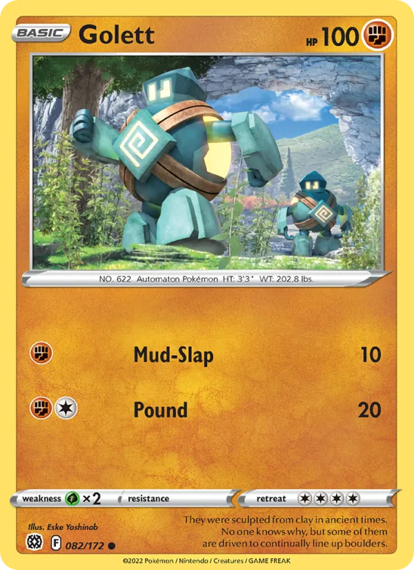 Kartu Golett dari Brilliant Stars, nomor 082/172