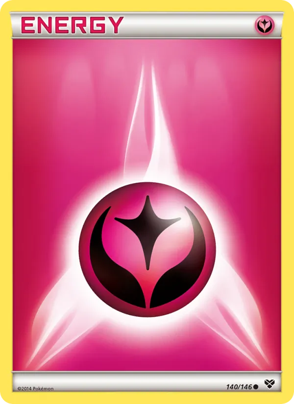 Kaart Fairy Energy uit XY, nummer 140/146