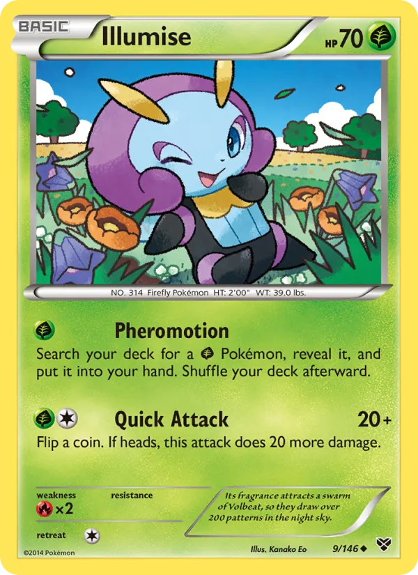 Kartu Illumise dari XY, nomor 9/146