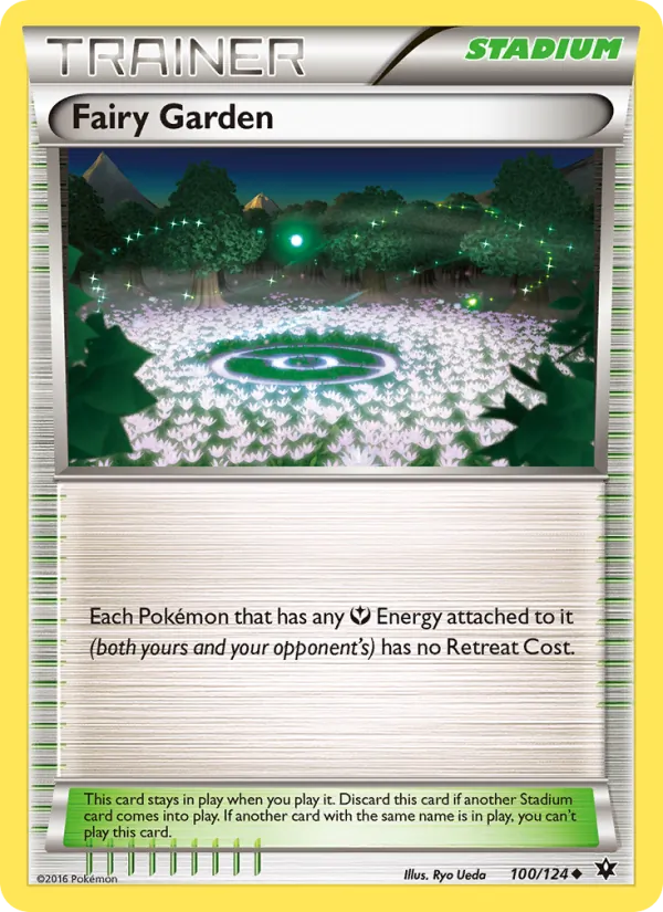 Fairy Garden card from Fates Collide, number 100/124