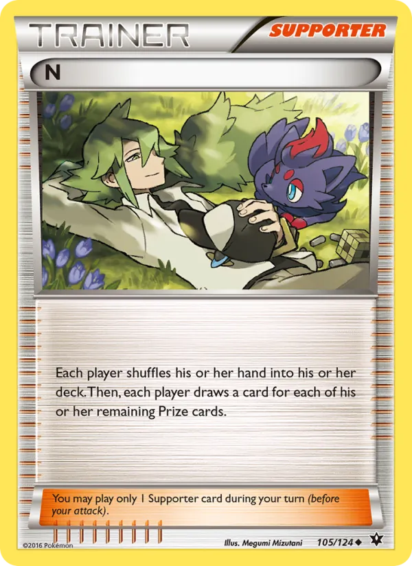 N card from Fates Collide, number 105/124
