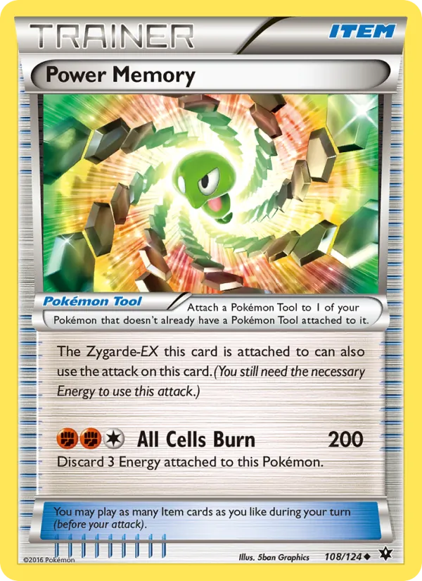 Power Memory card from Fates Collide, number 108/124