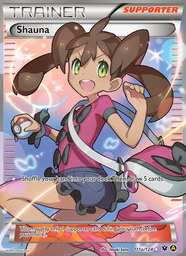 Shauna card from Fates Collide, number 111a/124