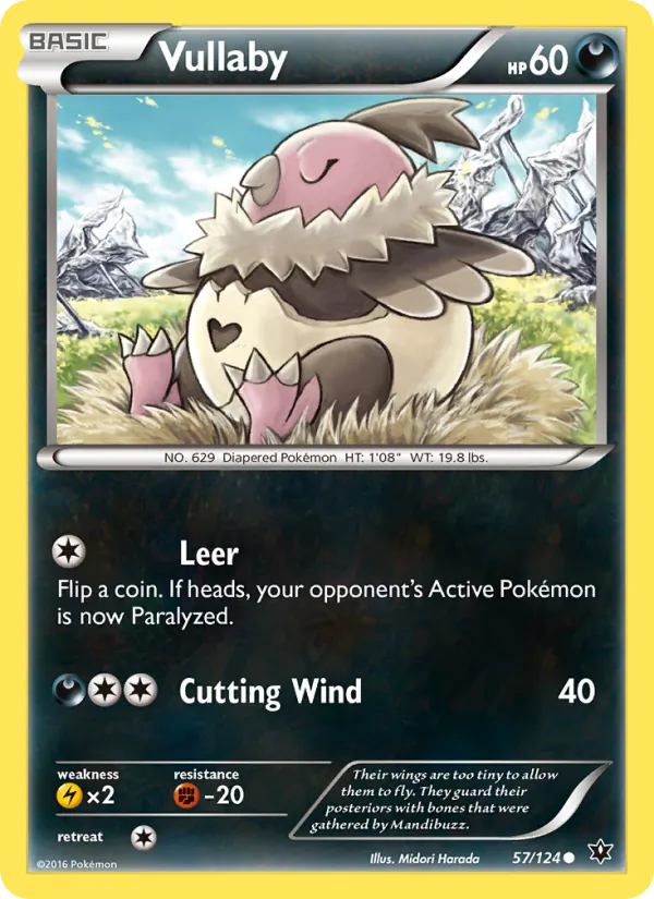 Vullaby card from Fates Collide, number 57/124
