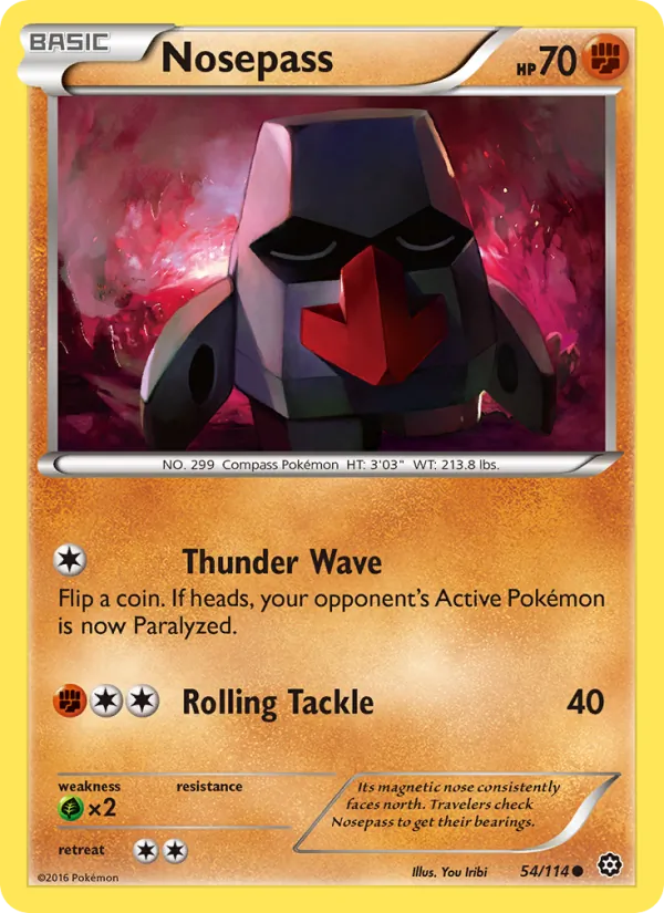 Nosepass card from Steam Siege, number 54/114