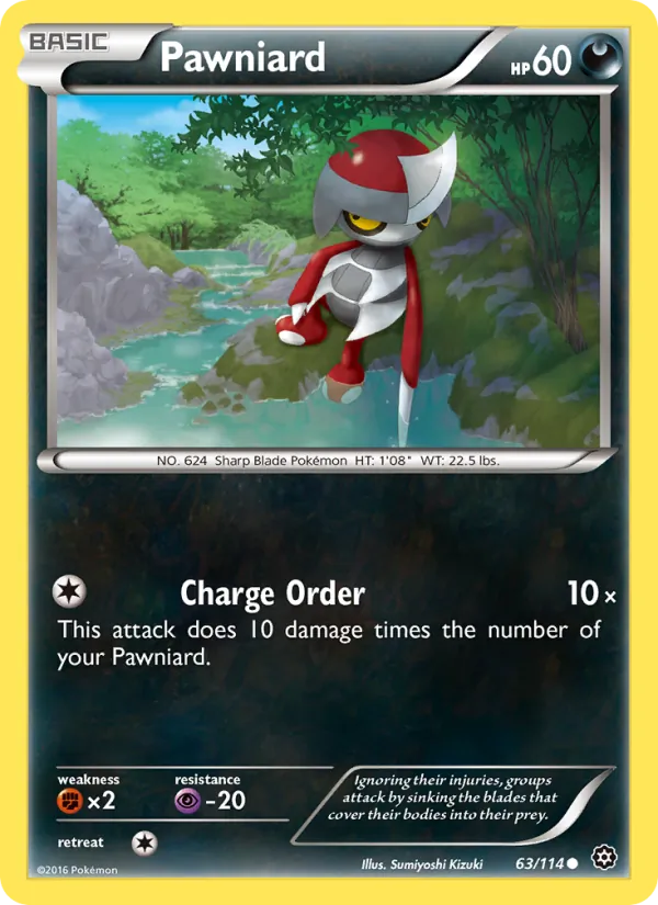 Pawniard card from Steam Siege, number 63/114