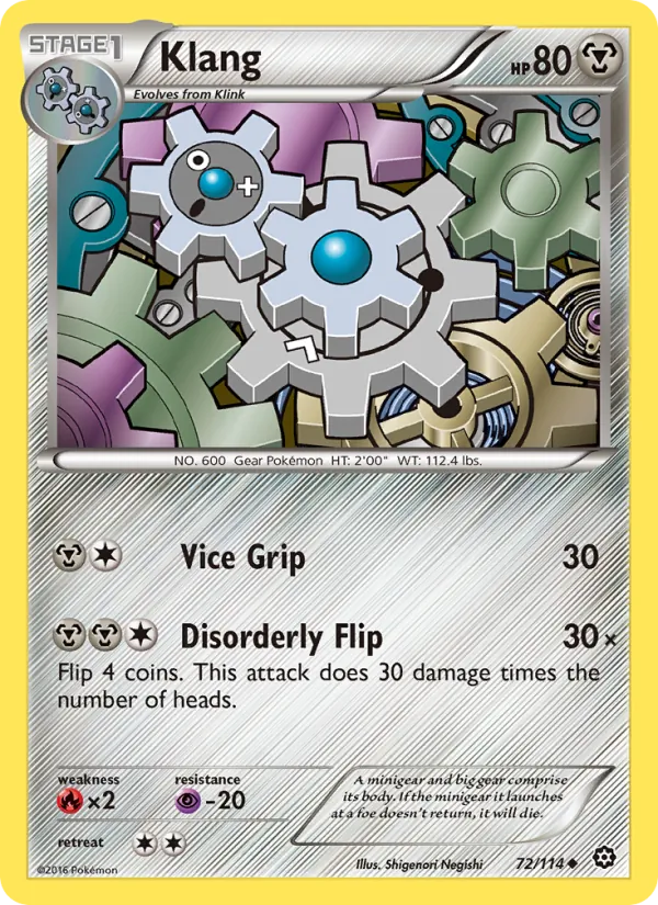 Klang card from Steam Siege, number 72/114