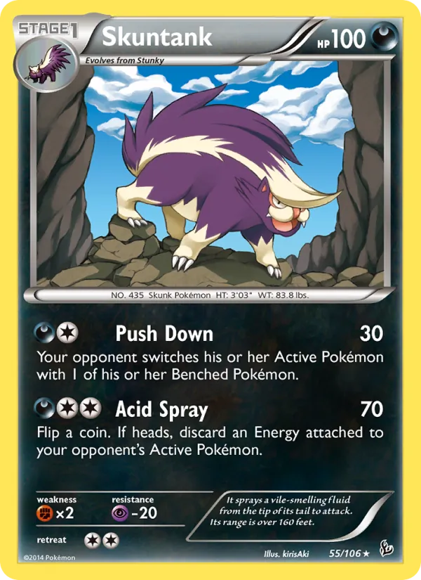 Kartu Skuntank dari Flashfire, nomor 55/106