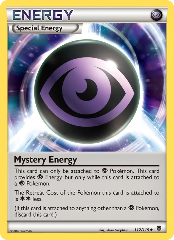 Kaart Mystery Energy uit Phantom Forces, nummer 112/119