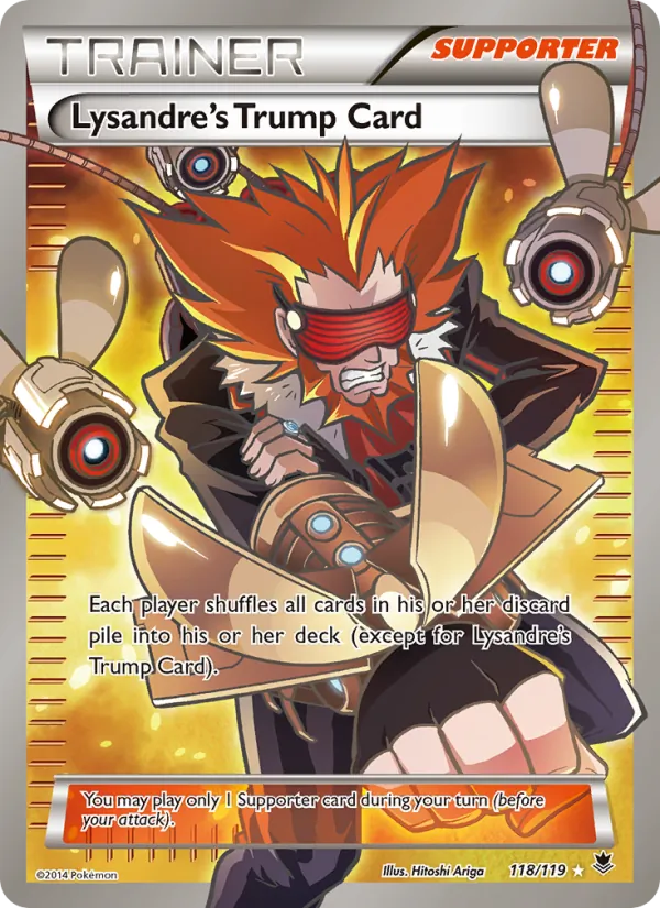 Kartu Lysandre's Trump Card dari Phantom Forces, nomor 118/119