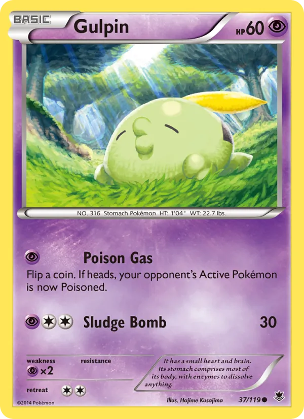 Kartu Gulpin dari Phantom Forces, nomor 37/119
