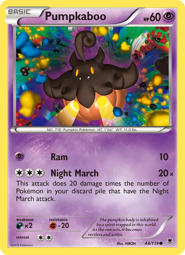Kartu Pumpkaboo dari Phantom Forces, nomor 44/119