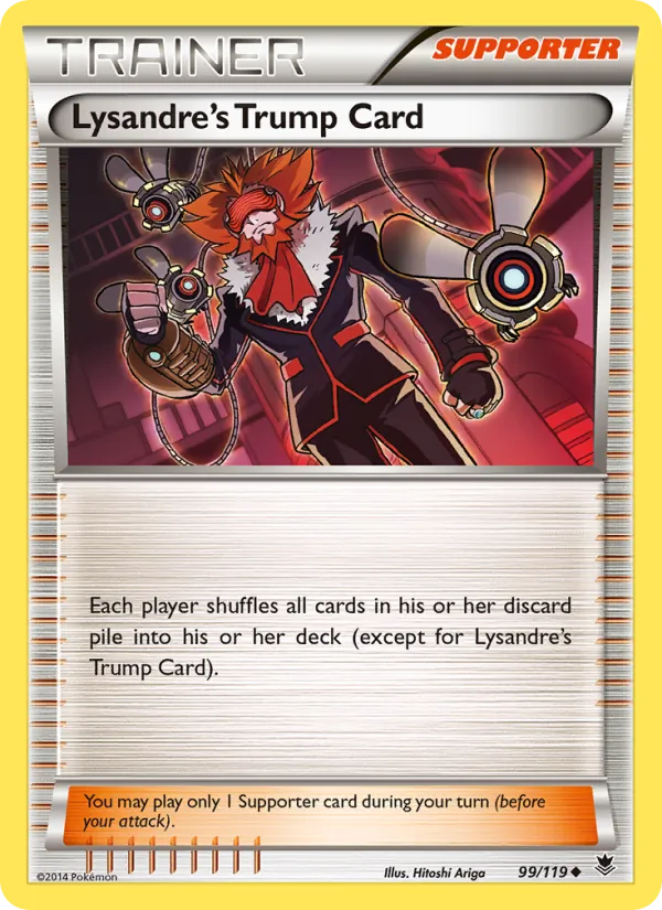 Kartu Lysandre's Trump Card dari Phantom Forces, nomor 99/119