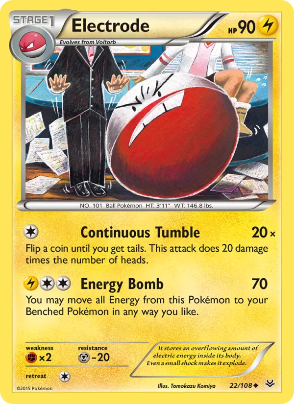 Kartu Electrode dari Roaring Skies, nomor 22/108