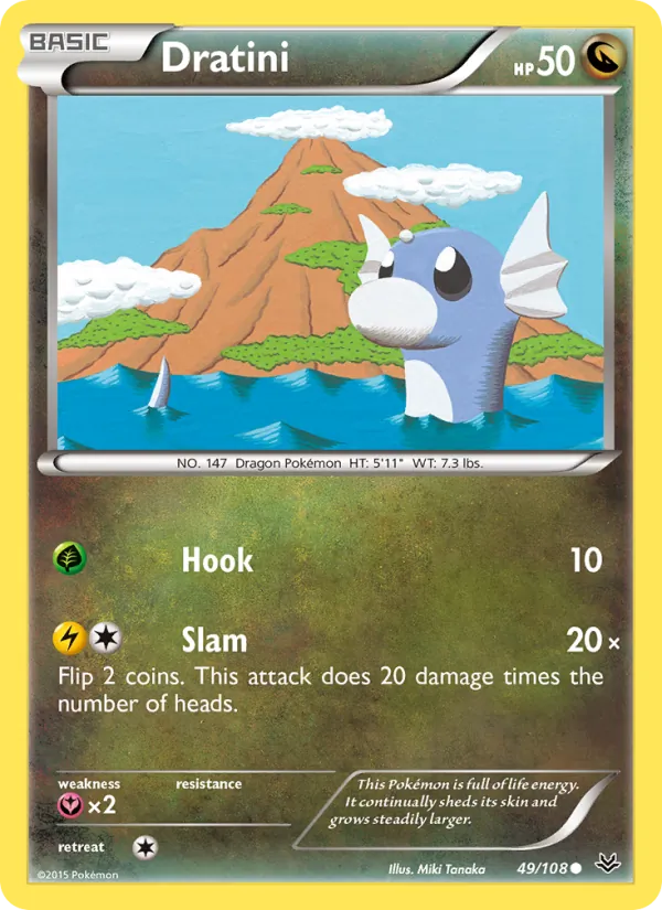 Kartu Dratini dari Roaring Skies, nomor 49/108