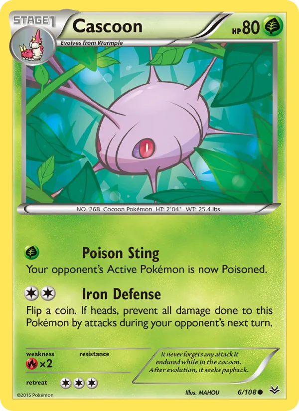 Kartu Cascoon dari Roaring Skies, nomor 6/108