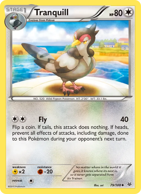 Kartu Tranquill dari Roaring Skies, nomor 79/108