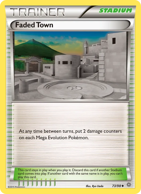 Kartu Faded Town dari Ancient Origins, nomor 73/98