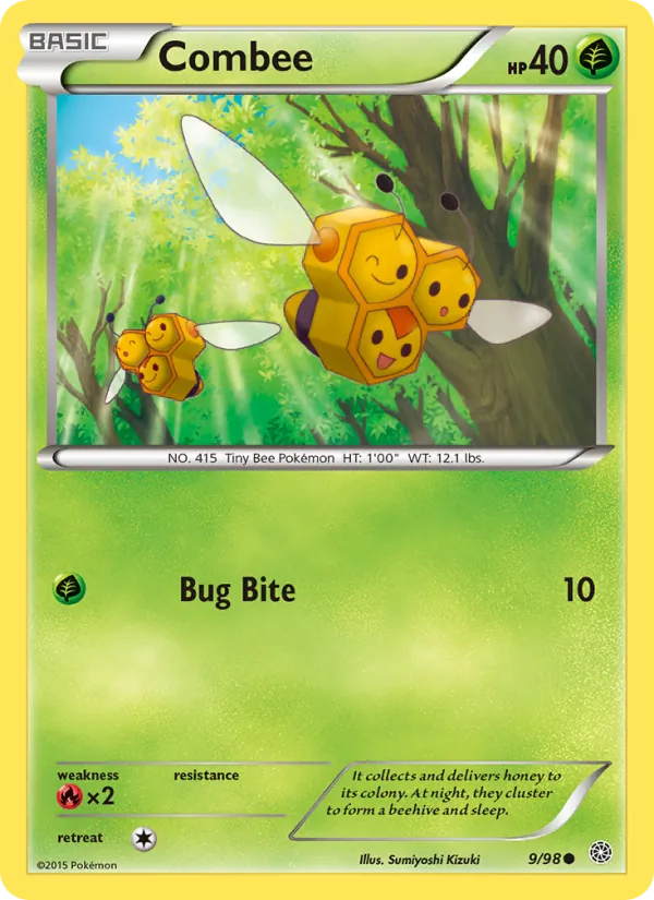 Kartu Combee dari Ancient Origins, nomor 9/98
