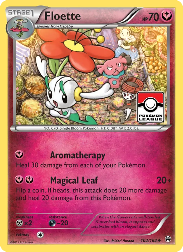 Kaart Floette uit BREAKthrough, nummer 102/162