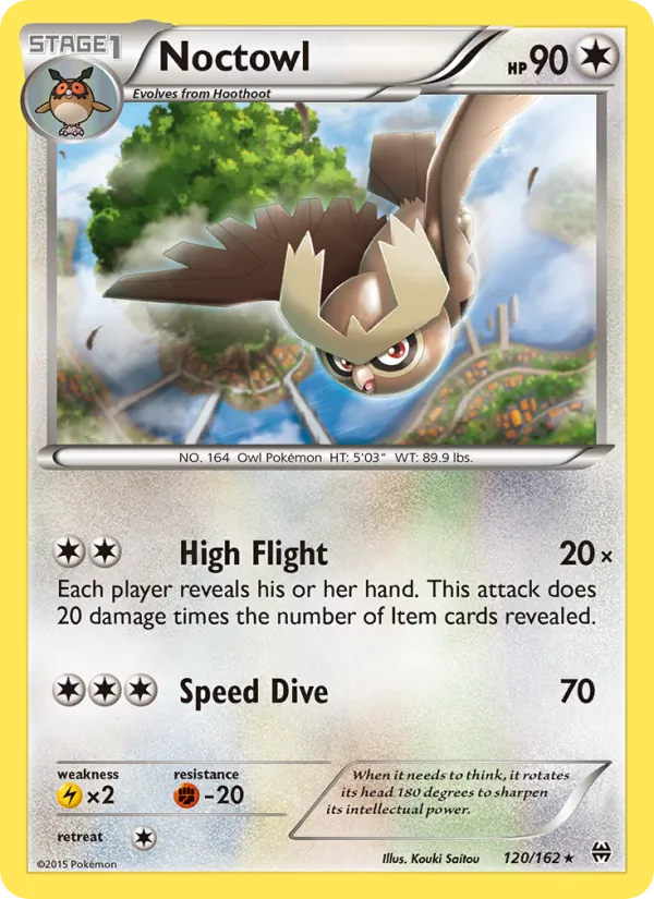 Kaart Noctowl uit BREAKthrough, nummer 120/162