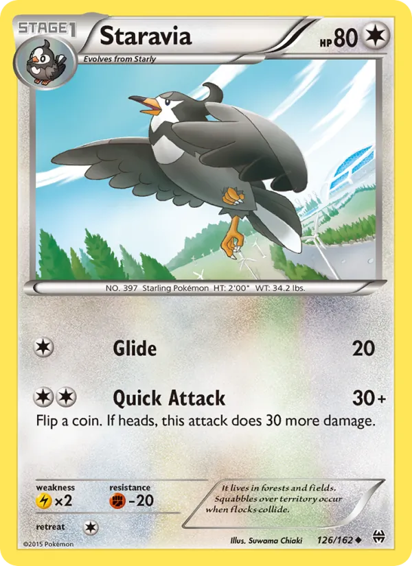 Kartu Staravia dari BREAKthrough, nomor 126/162