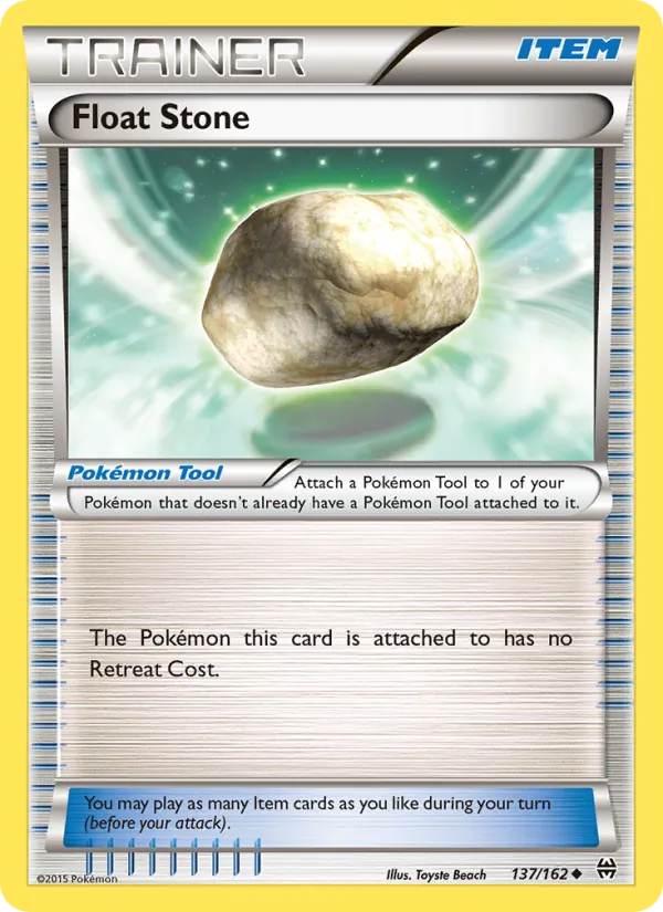 Float Stone card from BREAKthrough, number 137/162