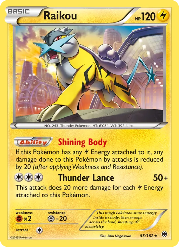 Kartu Raikou dari BREAKthrough, nomor 55/162