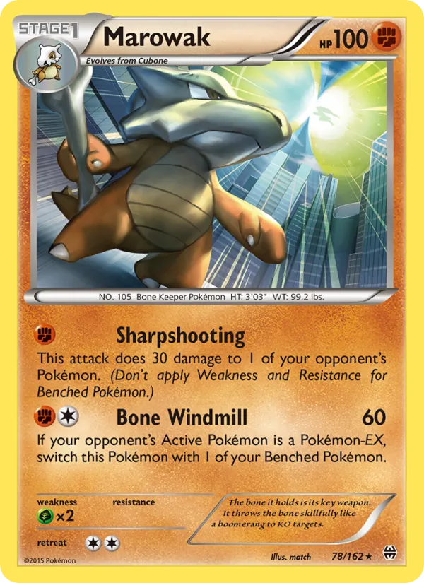Kartu Marowak dari BREAKthrough, nomor 78/162