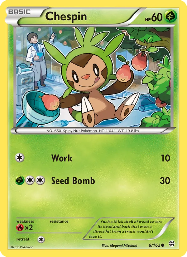 Kaart Chespin uit BREAKthrough, nummer 8/162
