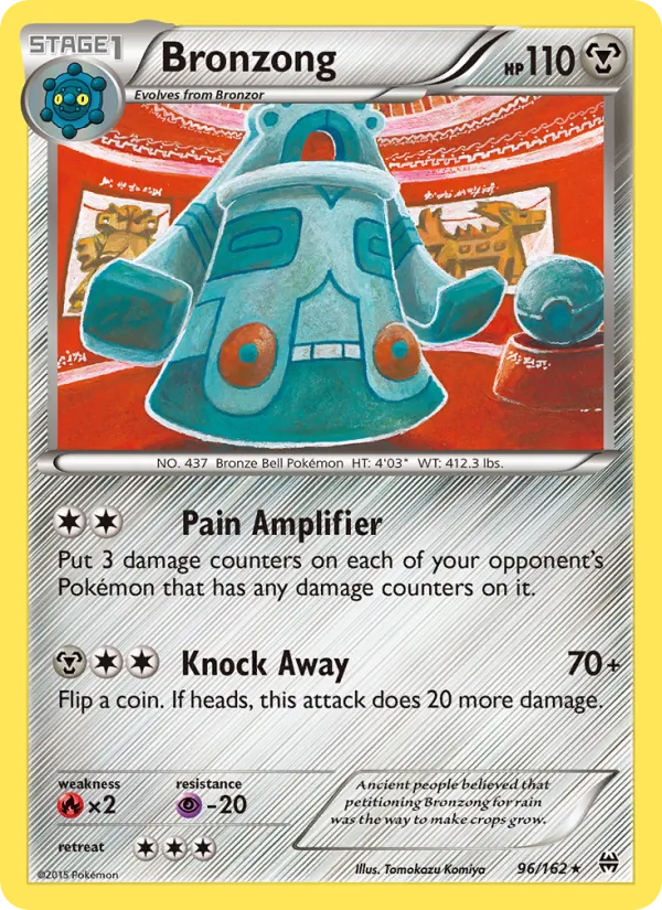 Kartu Bronzong dari BREAKthrough, nomor 96/162
