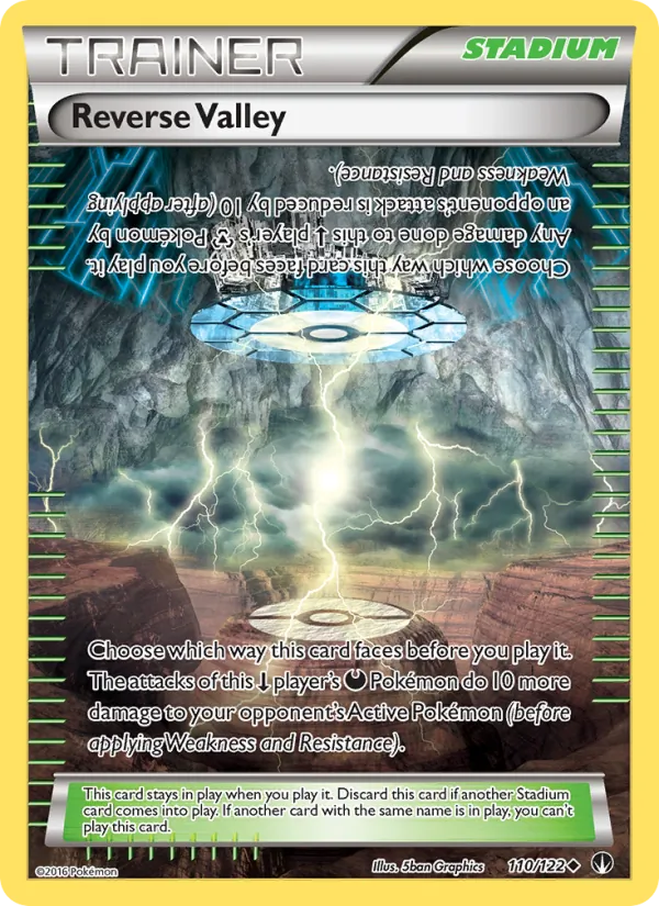 Kartu Reverse Valley dari BREAKpoint, nomor 110/122
