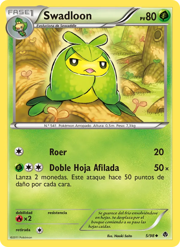 Carta Swadloon de la expansión Fuerzas Emergentes, número 5/98