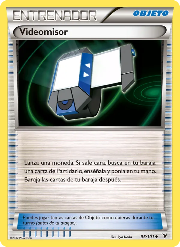 Carta Videomisor de la expansión Nobles Victorias, número 96/101