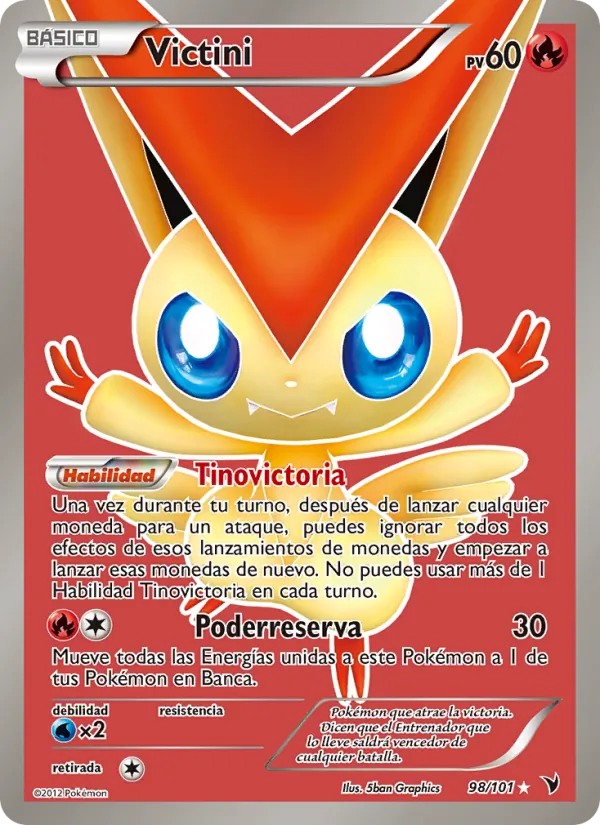 Carta Victini de la expansión Nobles Victorias, número 98/101