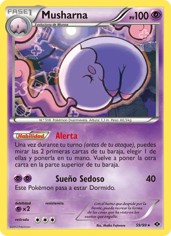 Carta Musharna de la expansión Próximos Destinos, número 59/99