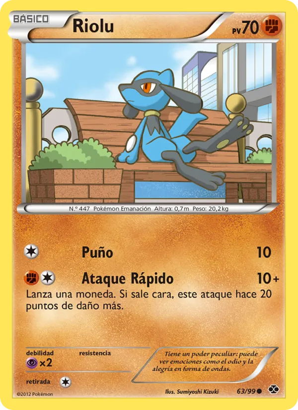 Carta Riolu de la expansión Próximos Destinos, número 63/99