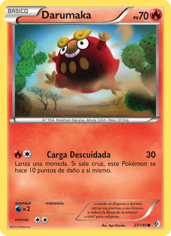 Carta Darumaka de la expansión Fronteras Cruzadas, número 27/149