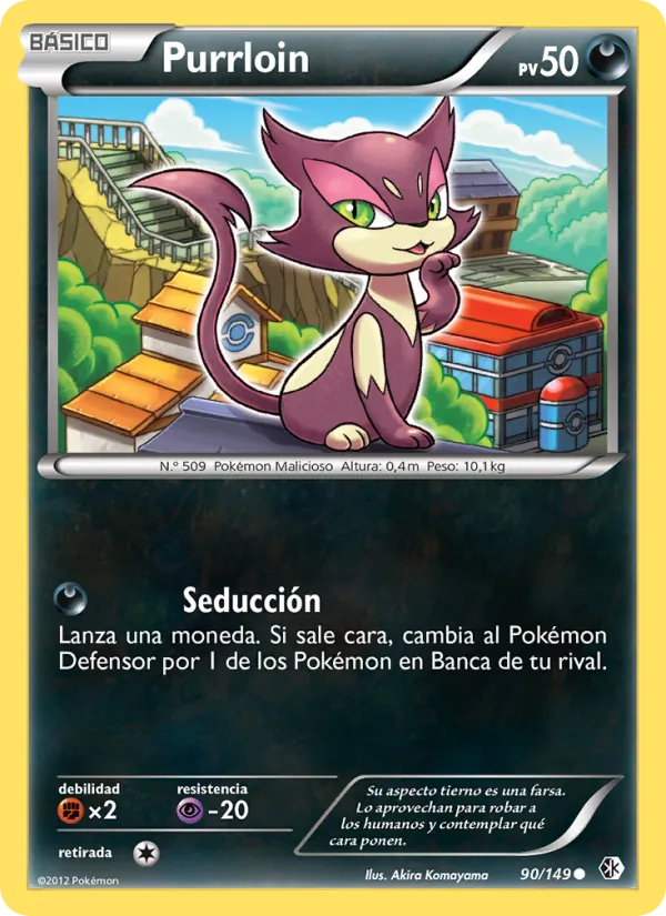 Carta Purrloin de la expansión Fronteras Cruzadas, número 90/149