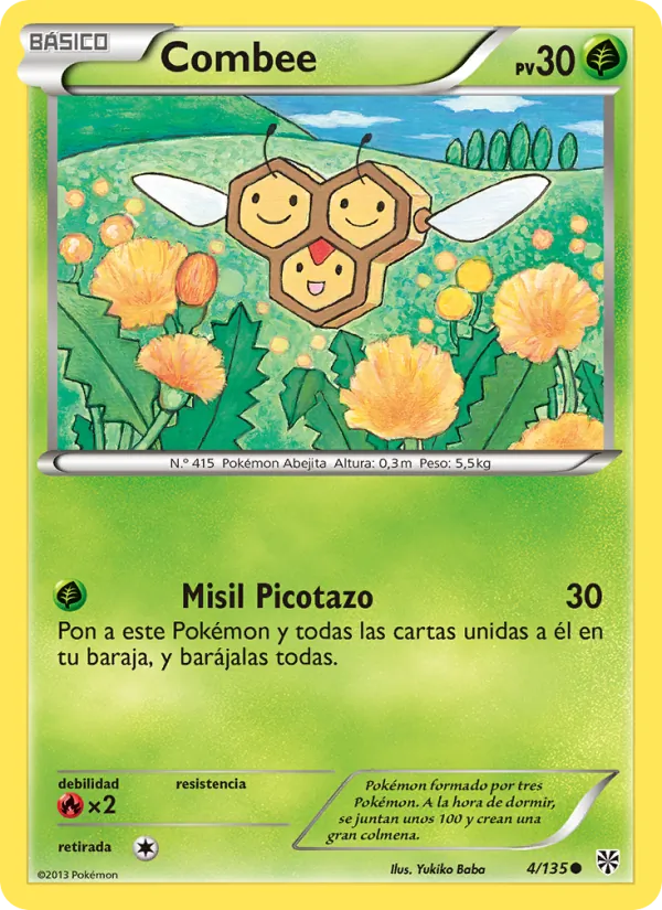 Carta Combee de la expansión Tormenta Plasma, número 4/135