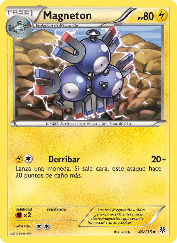 Carta Magneton de la expansión Tormenta Plasma, número 45/135