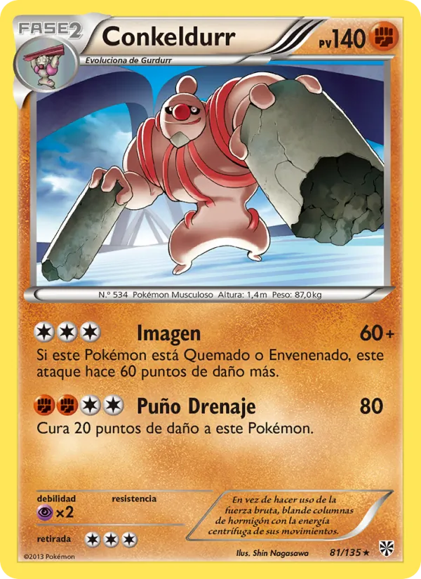 Carta Conkeldurr de la expansión Tormenta Plasma, número 81/135