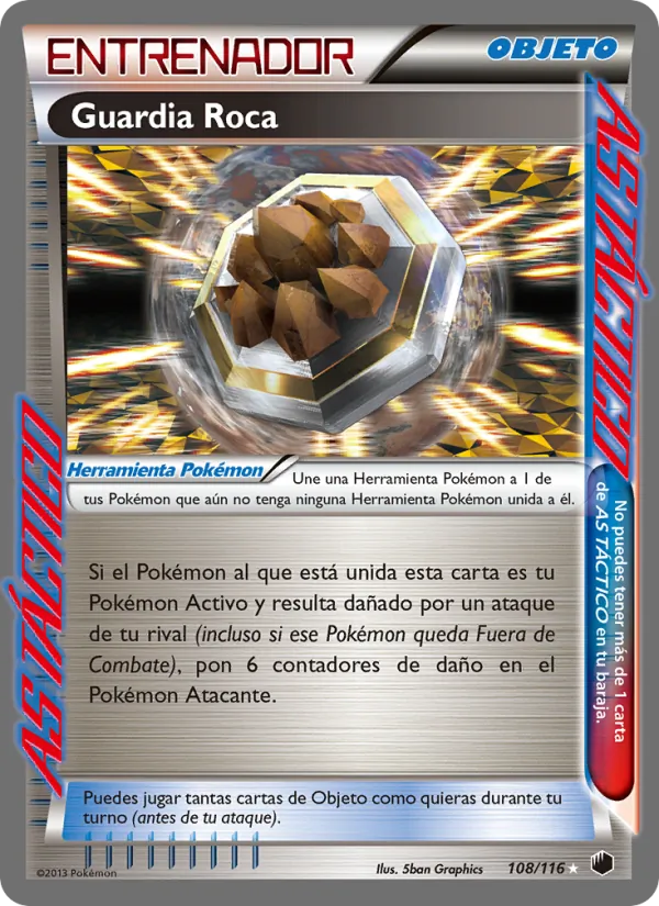 Carta Guardia Roca de la expansión Glaciación Plasma, número 108/116
