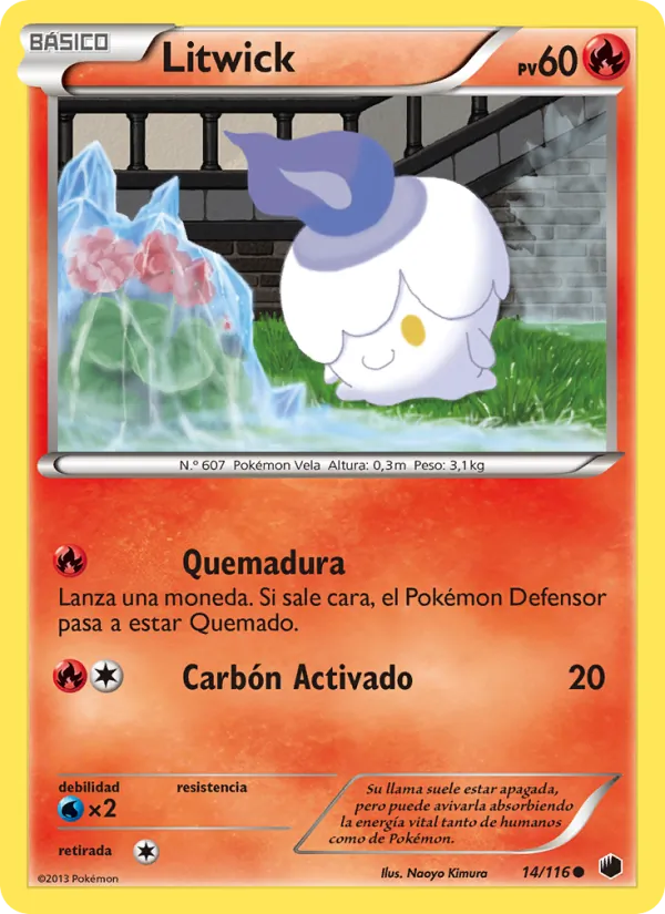 Carta Litwick de la expansión Glaciación Plasma, número 14/116