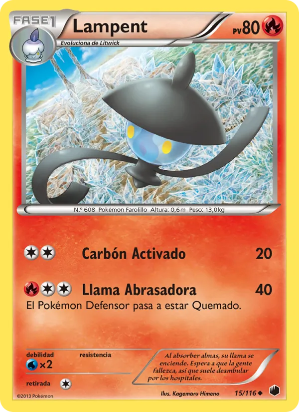 Carta Lampent de la expansión Glaciación Plasma, número 15/116
