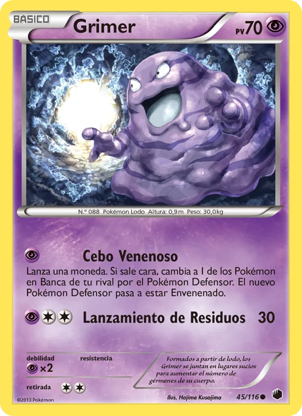 Carta Grimer de la expansión Glaciación Plasma, número 45/116