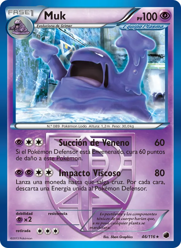 Carta Muk de la expansión Glaciación Plasma, número 46/116