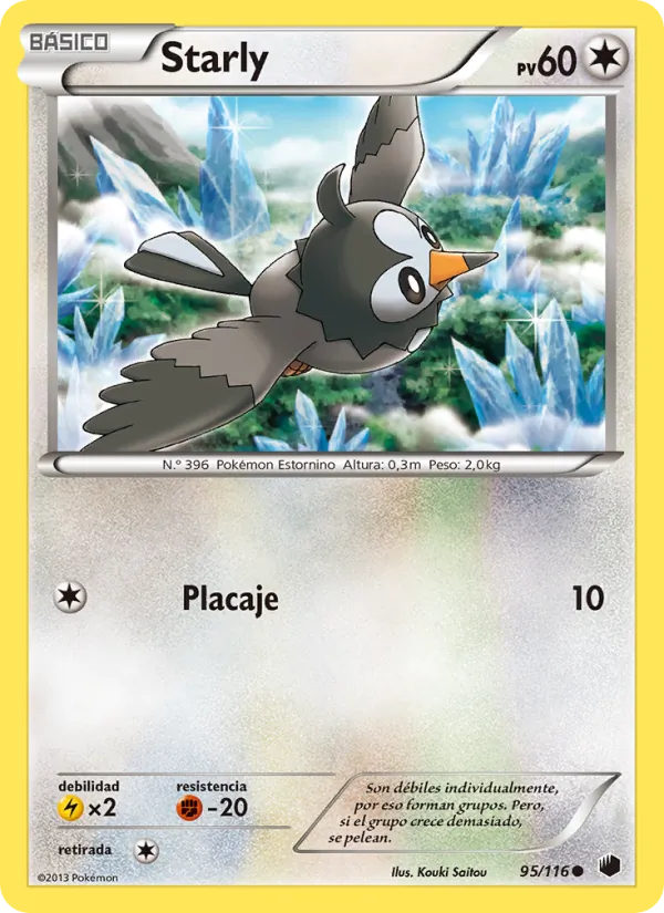 Carta Starly de la expansión Glaciación Plasma, número 95/116