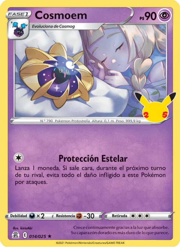 Carta Cosmoem de la expansión Celebraciones, número 14/25